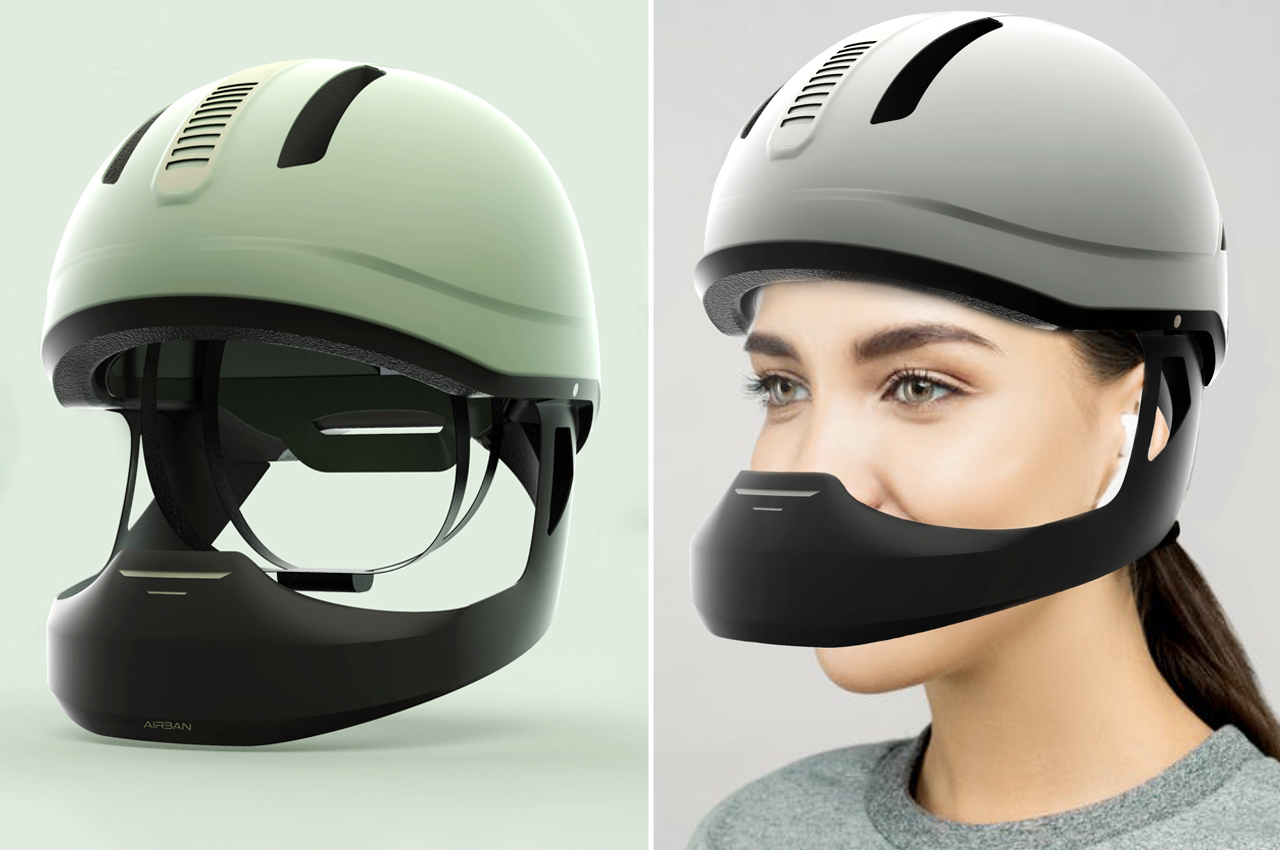 Este capacete de bicicleta purificador de ar adiciona uma camada de segurança durante o trânsito!